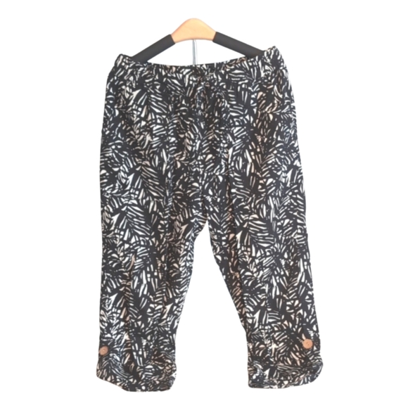 Jules & Leopold Studio Casual Linen-Rayon Capris Size M NWOT Elastic Waist - Picture 10 of 10